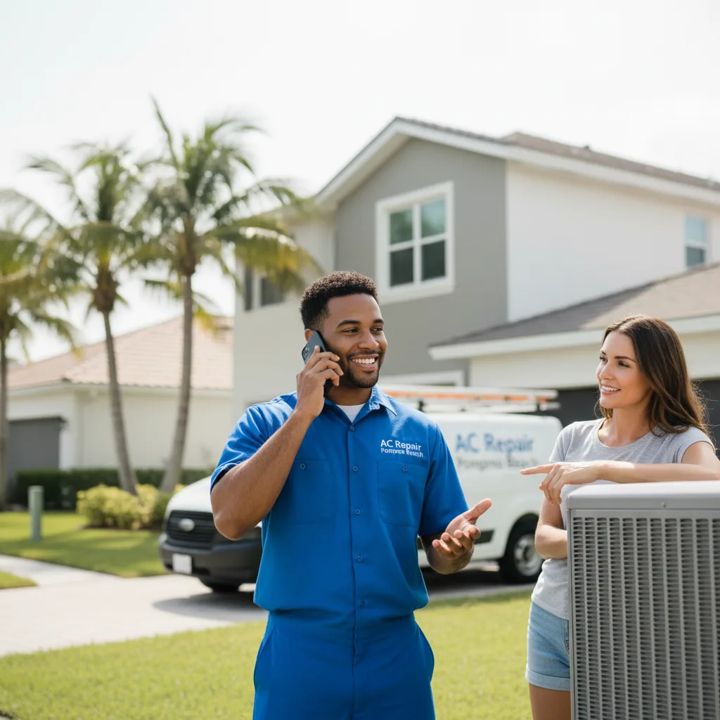 AC Repair Pompano Beach customer support in Spottsville